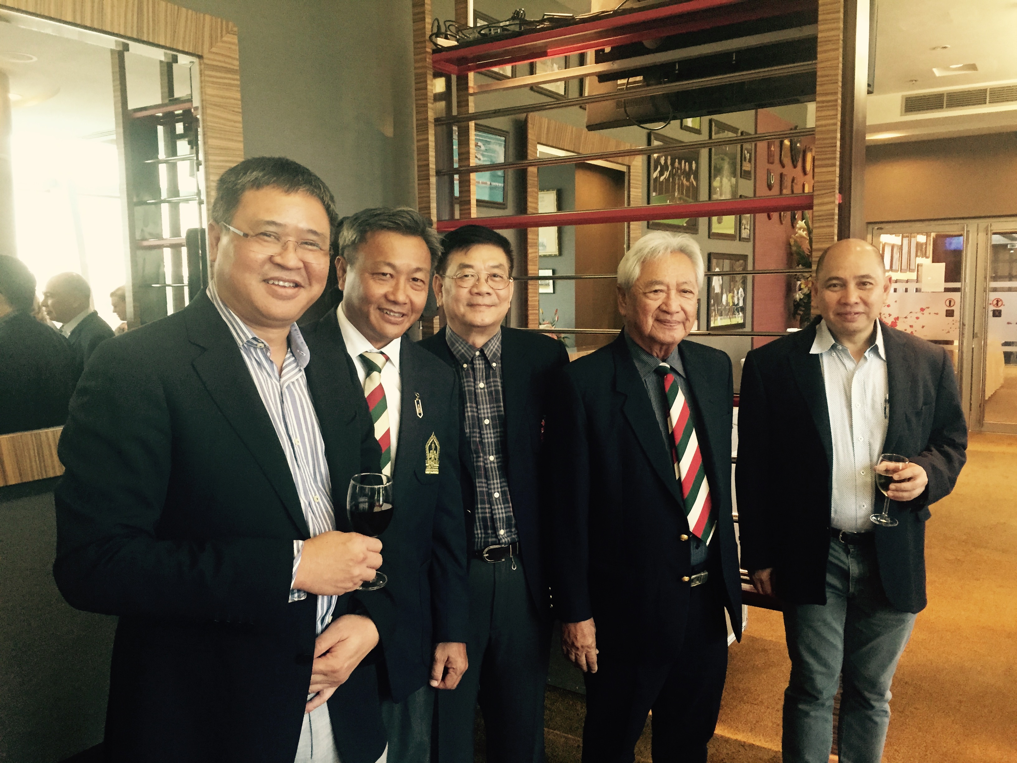 Cocktail Reception at Royal Bangkok Sports Club, 22nd September 2016